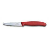 Cuchillo Victorinox Verduras 8 Cm 6.7601 Color Rojo