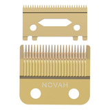 Novah Clipper Gold Cuchilla De Repuesto Pro & Barber Se...