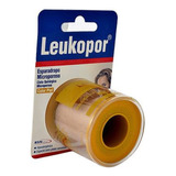 Cinta Microporosa Piel 2x5yds Leukopor