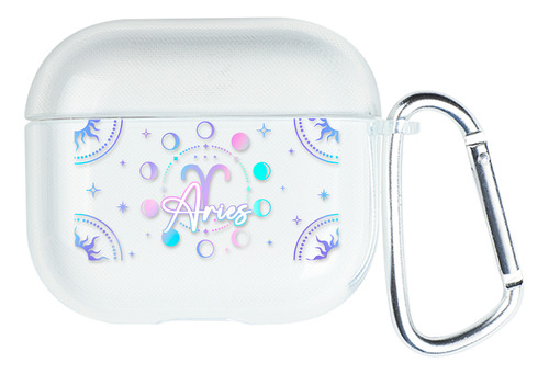 Funda Para AirPods Uso Rudo Para Mujer Signo Zodiaco Aries