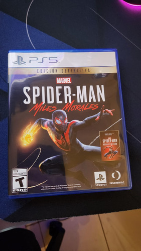 Spiderman Miles Morales Ultimate Edition Ps5 Nuevo