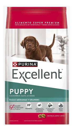 Alimento Balanceado Perro Excellent Puppy Medium/large 3kg