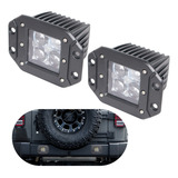 Par Faros Led Dually 16w Empotrable 4d Universal Jeep Rzr