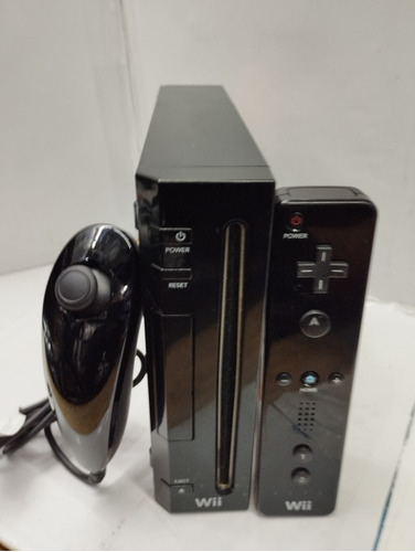 Consola De.nintendo Wii Negro Original 