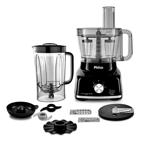 Multiprocessador De Alimentos Philco 9 Em 1  1700w  127v 