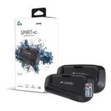 Jm Intercomunicador Casco Moto Cardo Spirit Hd Duo Negro