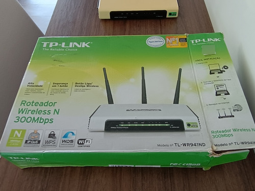 Roteador Tp-link Tl-wr941nd 300mbps Rohs 4p