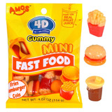 Gomitas De Frutas Mini Fast Food Hamburguesa Papas Refresco