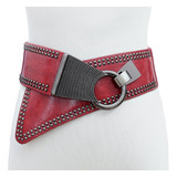 Cinturón Vintage De Piel Sintética Para Adelgazar, Cinturón