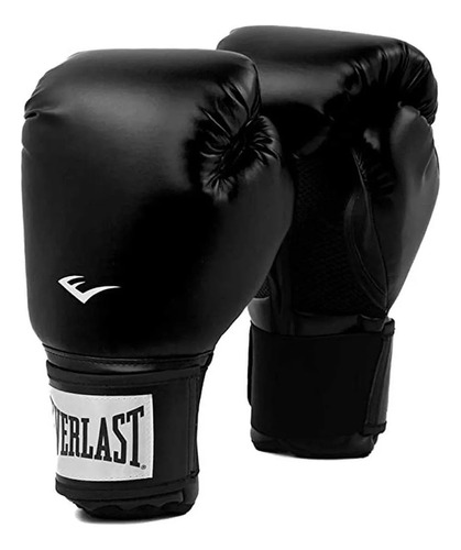 Guantes De Box Everlast 8 10 12 14 Onzas Negros Boxeo Mma