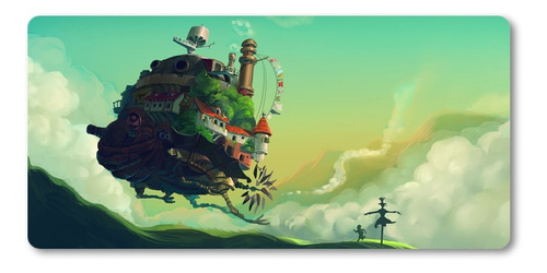 Mousepad Xl 58x30cm Cod.319 Anime Paisaje Hayao Miyazaki