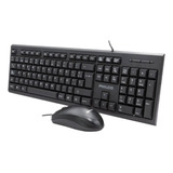 Kit Teclado Y Mouse Alambrico Philco K4500 Usb