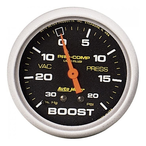 Autometer Presion Turbo -30 A 20 Psi 5401