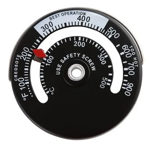 Termometro Magnetico  Mide Temperatura Cañon Estufa Chimenea