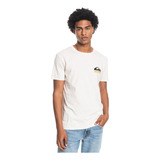 Polera Quiksilver On The Road Hombre Antique White