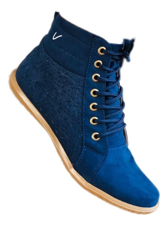 Zapatos Calzado Tenis Botas Botin Casual V Para Dama Mujer