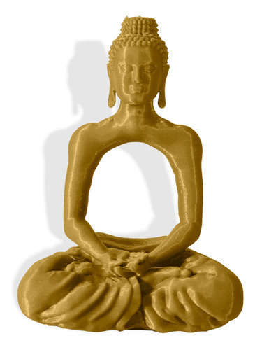 Escultura Enfeite Buda Decorativo - 1 Unid (p)