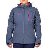 Campera Mujer Nexxt Bells Softshell Impermeable Trekking