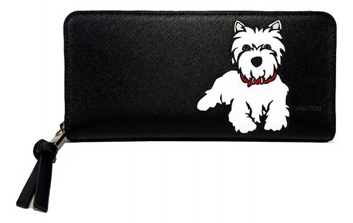 Westie - Cartera Grande, Negro, Cartera Grande