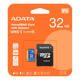 Memoria Micro Sd 32 Gb Adata Uhs-i C 10 80 Mb Factura Legal 