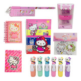 Caja Box Papelería Kawaii Hello Kitty Sanrio 