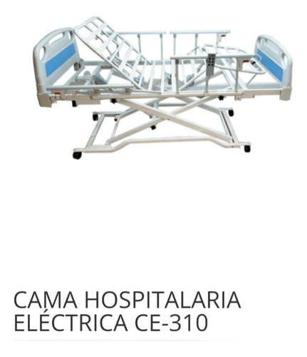 Cama Hospitalaria Electrica + Colchon Antiescara Confort