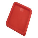 Tapa Contenedor Alimento Rojo 6 Y 8 Qt Winco