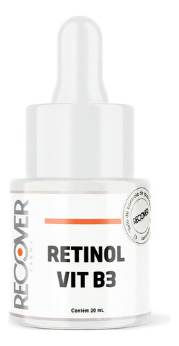 Sérum Recover Retinol + B3 - 20ml - Skincare Momento De Aplicação Dia/noite Tipo De Pele Todas