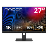 Innocn Monitor 4k De 27 Pulgadas, Pantalla Lcd Ips De  X , .