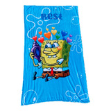 Manta Cobija Bob Esponja Patricio Ultrasuave Mejores Amigos