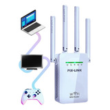 Repetidor Wifi 2800m 4 Antenas Amplificador Sinal Roteador