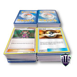 Mega Lote 50 Cards Treinadores E Itens Pokemon Tcg - Pt/ing
