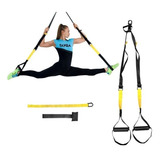 Cuerda De Suspensión Amarilla Tipo Trx Entrenamiento Tayga