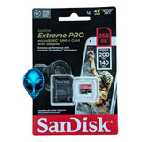 Memoria Microsd 256 Gb Sandisk Extreme Pro 200mb Original 8k