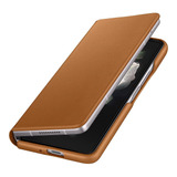 Funda Para Samsung Galaxy Z Fold 3 Flip Phone Case. Camel.