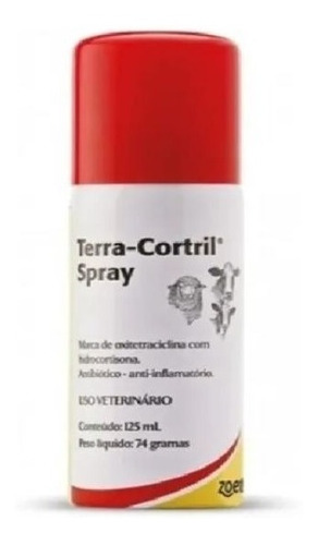 Terra-cortril Spray 125 Ml - Zoetis, Original