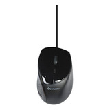 Mouse Usb Alámbrico Tecmaster 1600 Dpi Black M0360 Color Negro Variación Tamaño Único