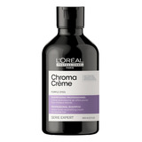 Shampoo L'oréal Professionnel Serie Expert Chroma Crème Matizador En Botella De 300ml Por 1 Unidad