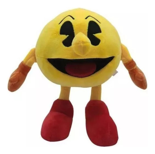 Muñeco Pac-man De Peluche Para De Niños Color Unit