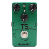 Pedal Demon Fx Ts Green Ts808 Ts9 Guitarra Tube Screamer