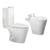 Combo Sanitarios Ferrum Marina Inodoro + Deposito + Bidet!