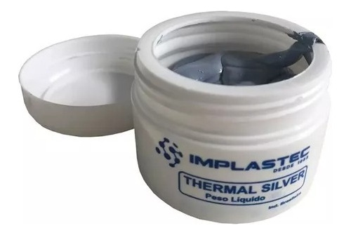 Pasta Térmica Prata Cinza Thermal Silver Processador Cpu 50g