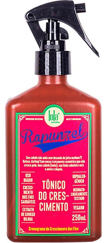 Tônico De Crescimento Capilar Lola Cosmetics Rapunzel 250ml