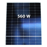 Modulo Panel Solar 560 W/ Half-cell /12 Años De Garantía