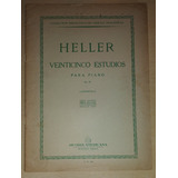 Partitura 25 Estudios Para Piano Op 47 Heller Marzo De 1951