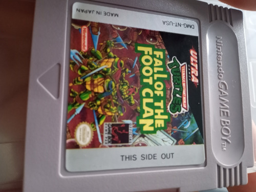 Cartucho Game Boy Tmnt Fall Of The Foot Clan