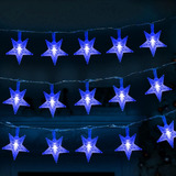100 Led Star String Lights, Plug In Fairy String Lights