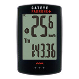 Cateye Ciclocomputador Padrone Plus Luz Pa110 W Color Negro