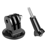 Adaptador Suporte Tripe 1/4 Femea + Parafuso Go Pro Gopro