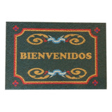 Felpudos Alfombras Para Entrada Hogar Bienvenidos 40x60 Cm Diseño De La Tela Bienvenidos Argento